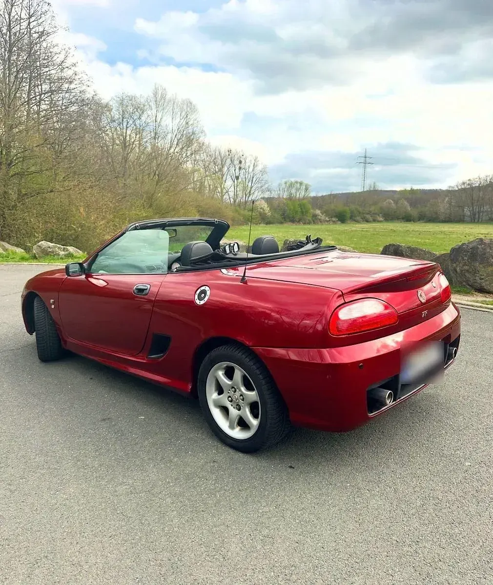 Second-hand MG TF 116 CP (85 kW) 2005 Roșu Cabrio