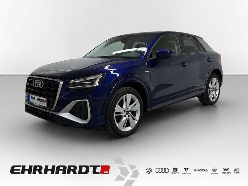 Navarrablau metallic Gebraucht 2021 Audi Q2 S-Line SUV | 25.790 € (Fairer Preis) - Bild 1/3