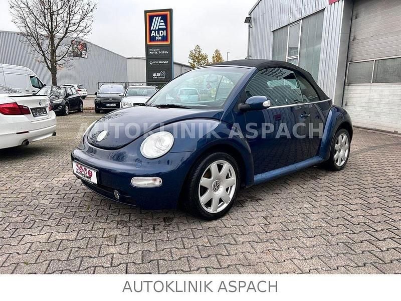 Blau Gebraucht 2004 VW Beetle Highline Cabrio | 1.200 € (Superpreis) - Bild 1/4