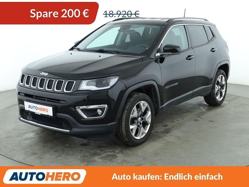 Schwarz Gebraucht 2020 Jeep Compass Limited SUV | 18.720 € (Fairer Preis) - Bild 1/3
