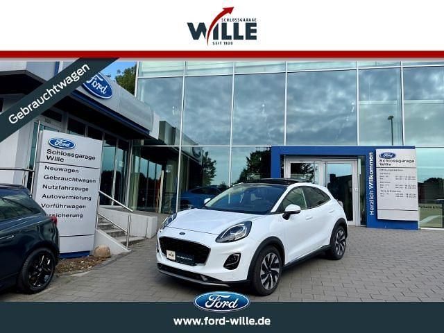 Weiss Gebraucht 2022 Ford Puma Titanium SUV | 18.490 € (Fairer Preis) - Bild 1/4
