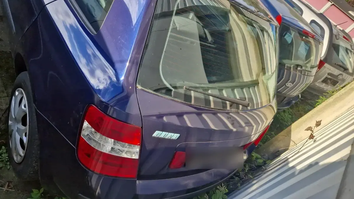 Gebraucht Fiat Stilo 80 PS (58 kW) 2003 Blau Van / Kleinbus