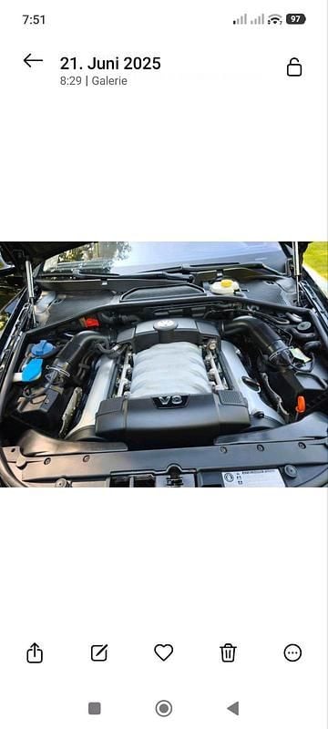Second-hand VW Phaeton Exclusive 334 CP (245 kW) 2014 Negru Berlinǎ