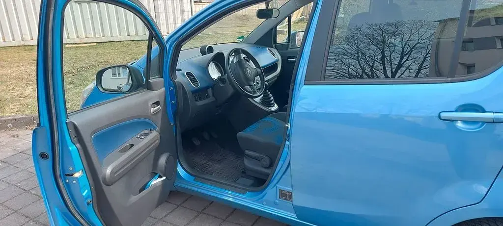 Gebraucht Opel Agila Edition 94 PS (69 kW) 2011 Blau Kleinwagen
