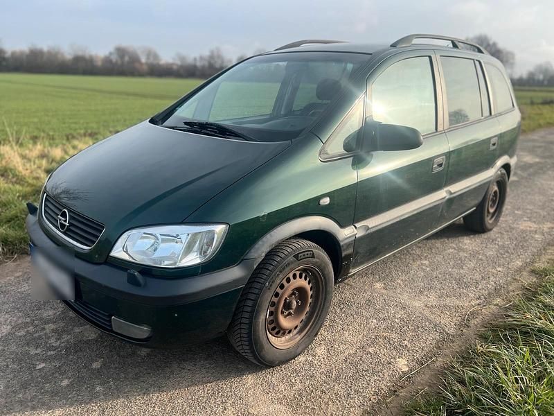 Gebraucht Opel Zafira 116 PS (85 kW) 2000 Grün Van / Kleinbus