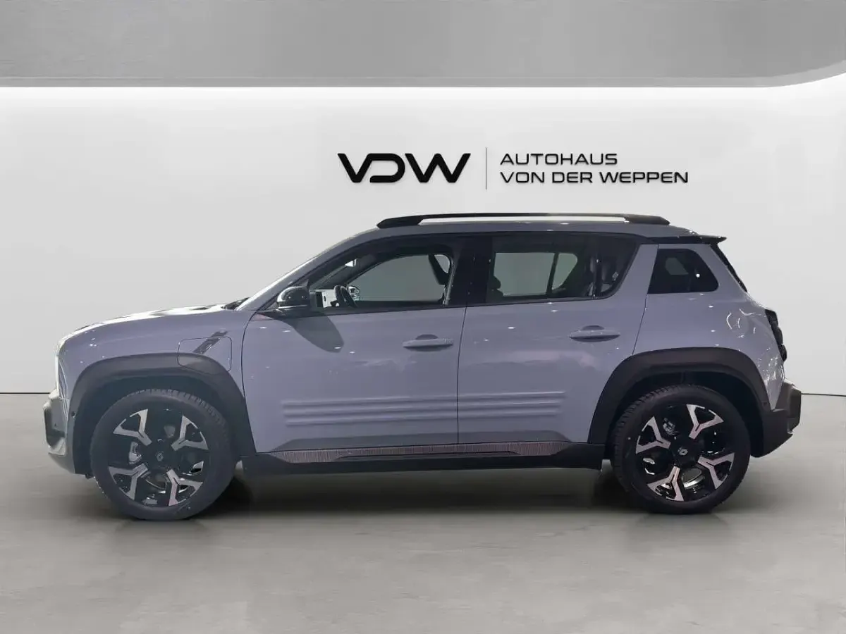 Neu Renault 4 E-Tech Komfort 110 kW (150 PS) 2026 Kumulus blau mit schwarzem dac SUV