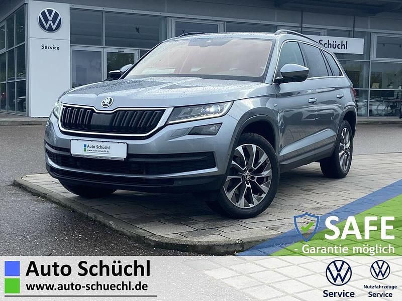 Grau Gebraucht 2021 Skoda Kodiaq Clever SUV | 34.870 € (Teuer) - Bild 1/4