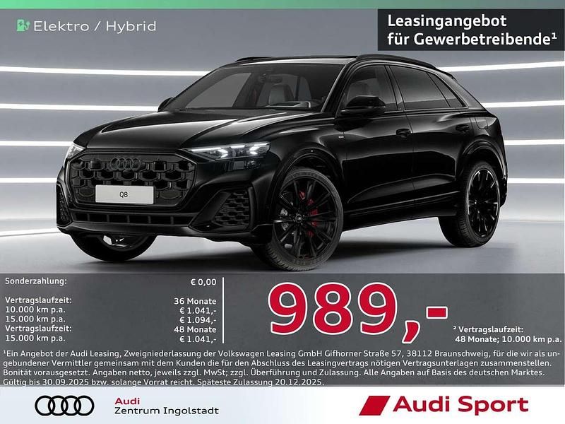 Mythosschwarz Neu 2025 Audi Q8 Business SUV | 110.650 € (Superpreis) - Bild 1/3