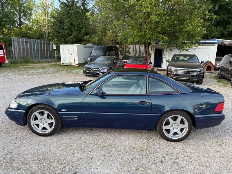 Grün Gebraucht 1998 Mercedes SL500 Exclusive Cabrio | 38.500 € (Teuer) - Bild 1/4