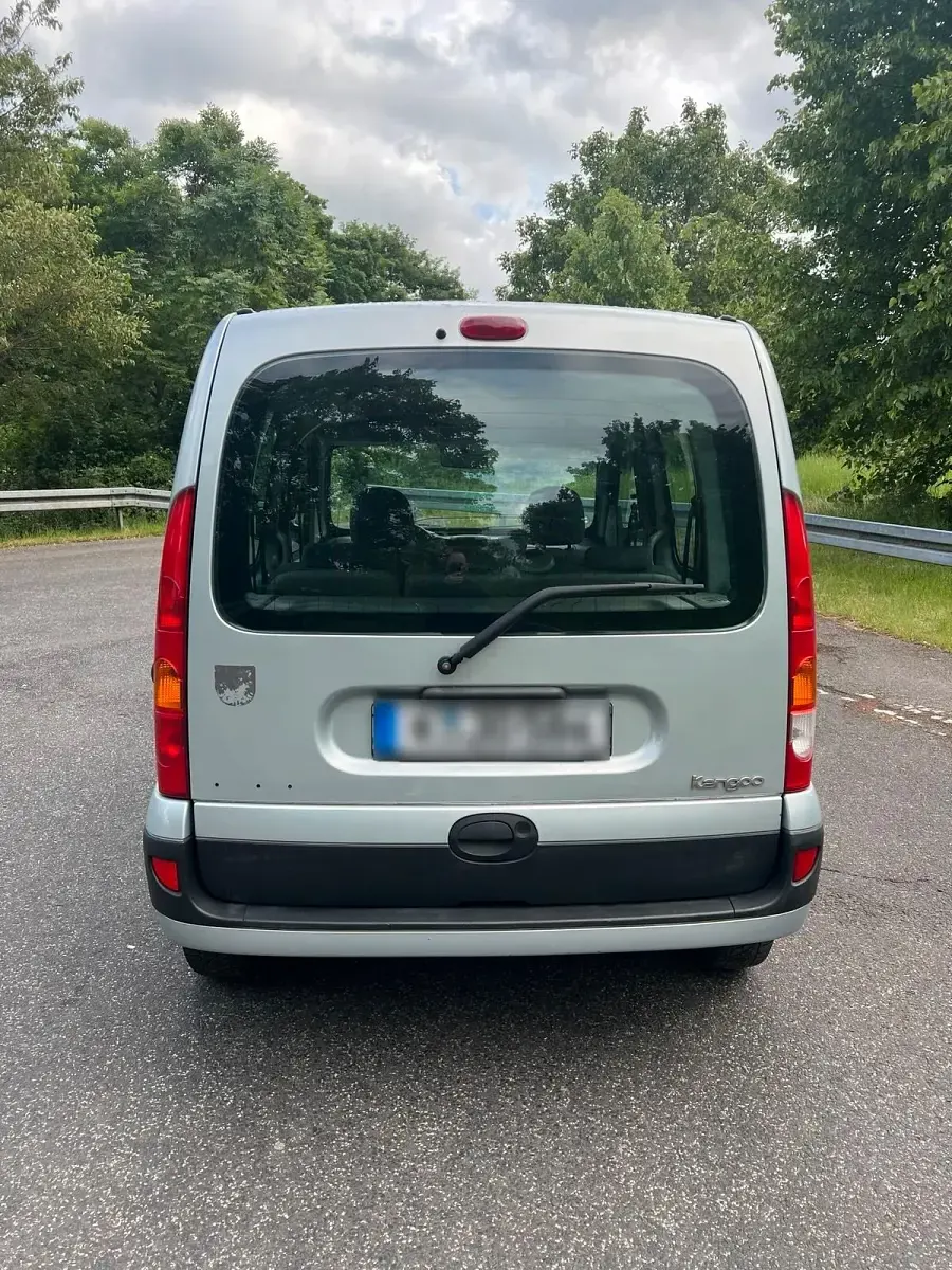 Gebraucht Renault Kangoo 75 PS (55 kW) 2003 Silber Van / Kleinbus