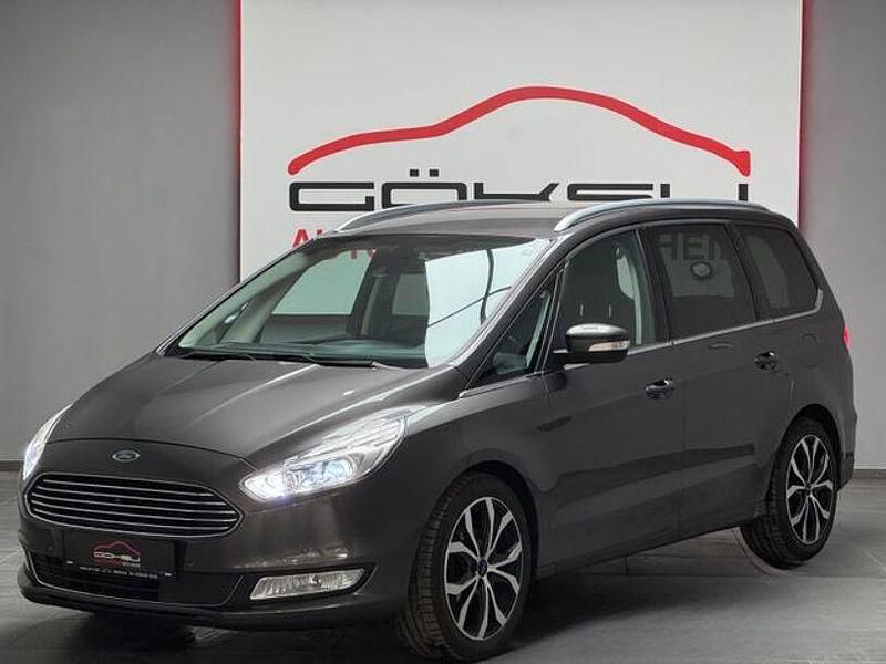 Grau Gebraucht 2016 Ford Galaxy Titanium Van / Kleinbus | 18.850 € (Fairer Preis) - Bild 1/4