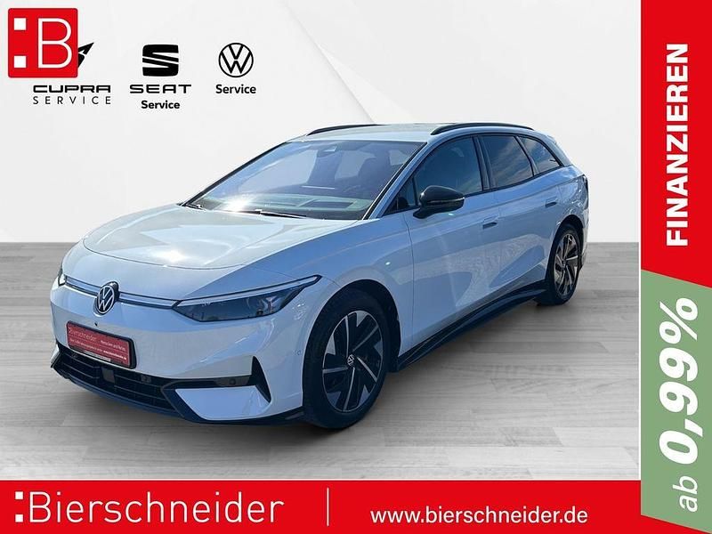 Weiss Gebraucht 2024 VW ID.7 Pro Limousine | 48.449 € (Teuer) - Bild 1/4