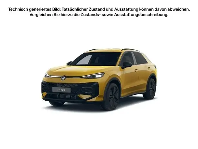 Gebraucht VW T-Roc IQ Drive 150 PS (110 kW) 2026 Gelb SUV