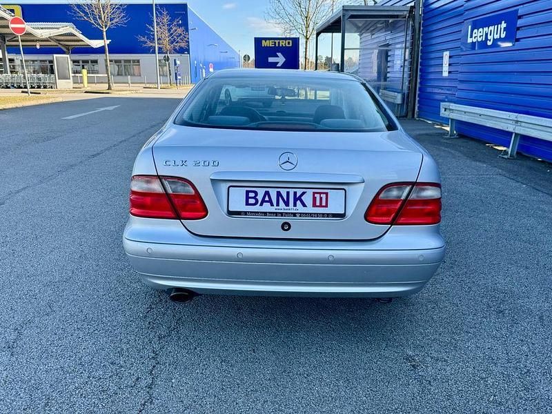 Gebraucht Mercedes CLK200 Elegance 136 PS (100 kW) 2000 Silber Coupé