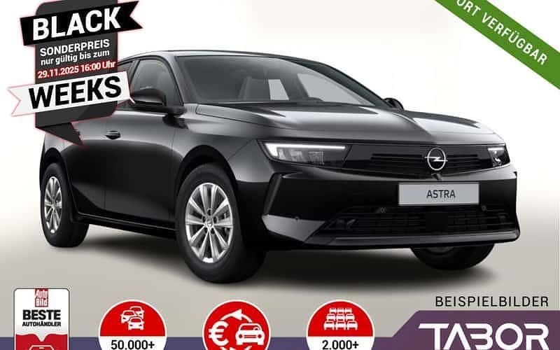 Schwarz Gebraucht 2024 Opel Astra Edition Limousine | 22.487 € (Superpreis) - Bild 1/4