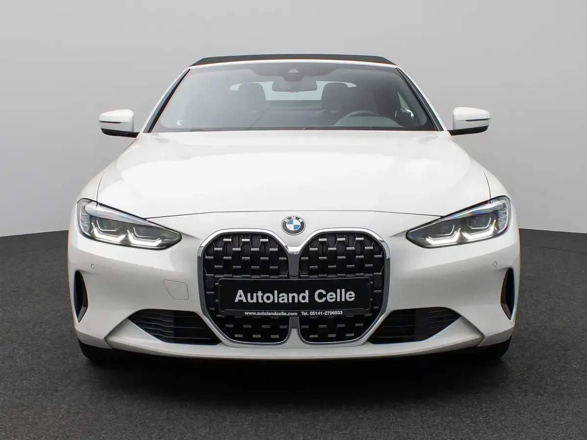 Gebraucht BMW 420 Cabriolet Sport Line 184 PS (135 kW) 2022 Alpinweiß uni 300braun Cabrio