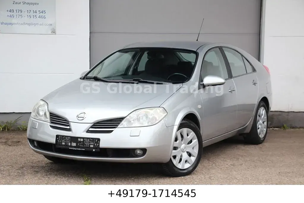 Gebraucht Nissan Primera Acenta 116 PS (85 kW) 2003 Silber Limousine