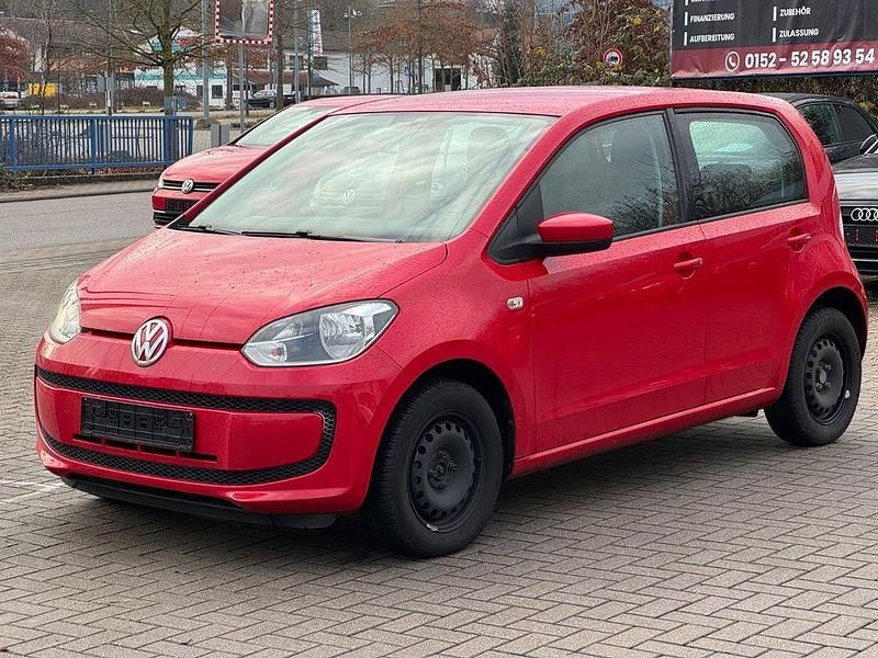 Gebraucht VW up! move up! 60 PS (44 kW) 2014 Rot Kleinwagen