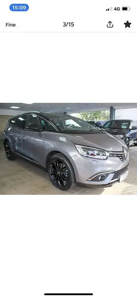 Gebraucht Renault Grand Scénic IV Black Edition 140 PS (102 kW) 2019 Grau Van / Kleinbus