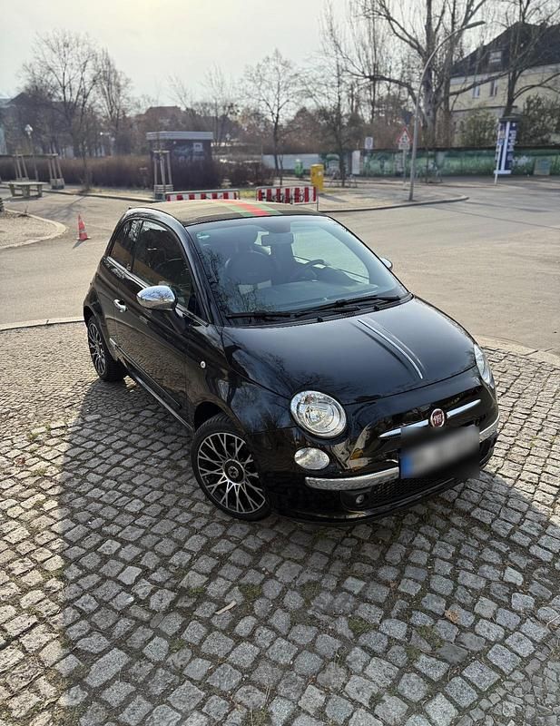 Schwarz Gebraucht 2013 Fiat 500C Cabrio | 8.999 € - Bild 1/4