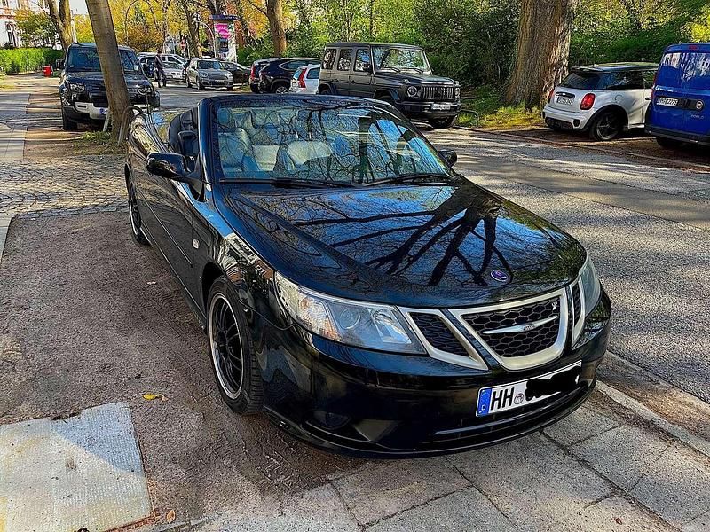 Gebraucht Saab 9-3 Cabriolet Vector 200 PS (147 kW) 2008 Schwarz Cabrio