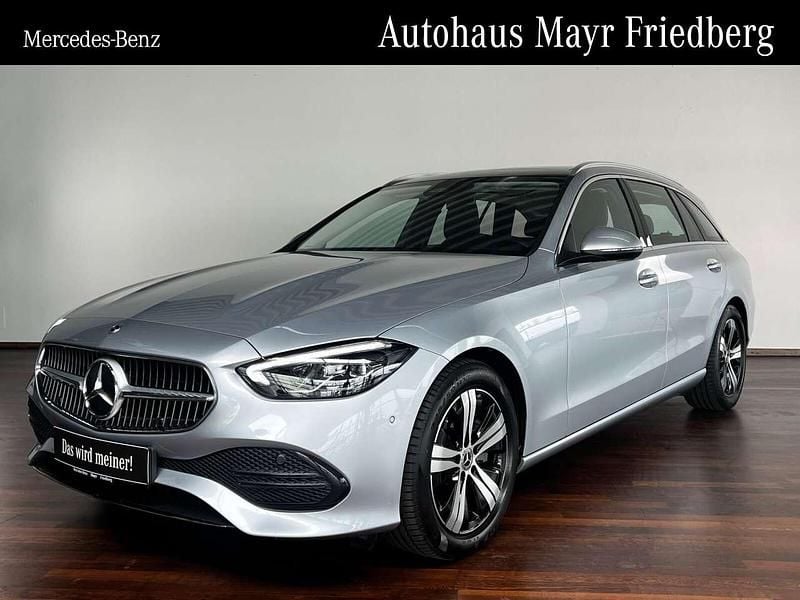 Lack hightechsilber Gebraucht 2024 Mercedes C200 Advanced Plus Kombi | 38.439 € (Fairer Preis) - Bild 1/4