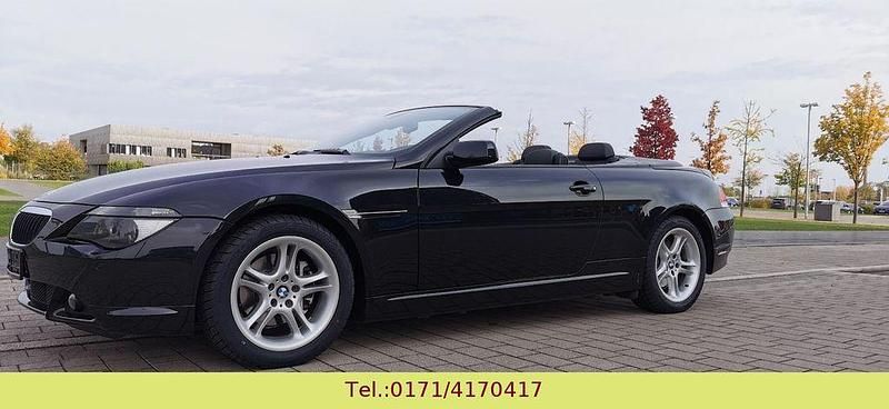 Gebraucht BMW 630 Cabriolet Performance 258 PS (189 kW) 2006 Schwarz metallic Cabrio