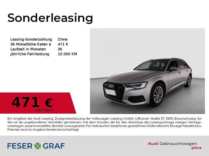 Florettsilber metallic Gebraucht 2025 Audi A6 Advanced Plus Kombi | 52.990 € (Fairer Preis) - Bild 1/4