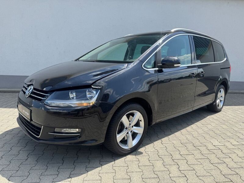 Schwarz Gebraucht 2012 VW Sharan Highline Van / Kleinbus | 8.950 € (Superpreis) - Bild 1/4