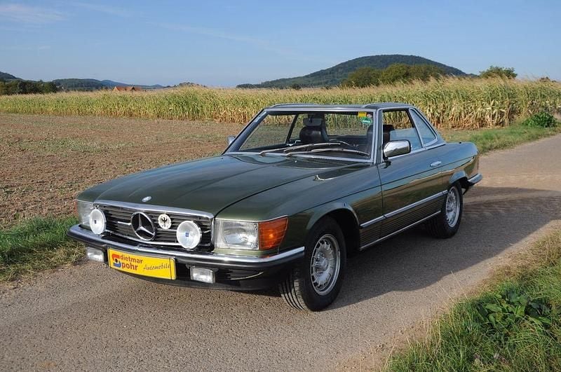 Grün Gebraucht 1984 Mercedes SL280 Cabrio | 18.500 € - Bild 1/4