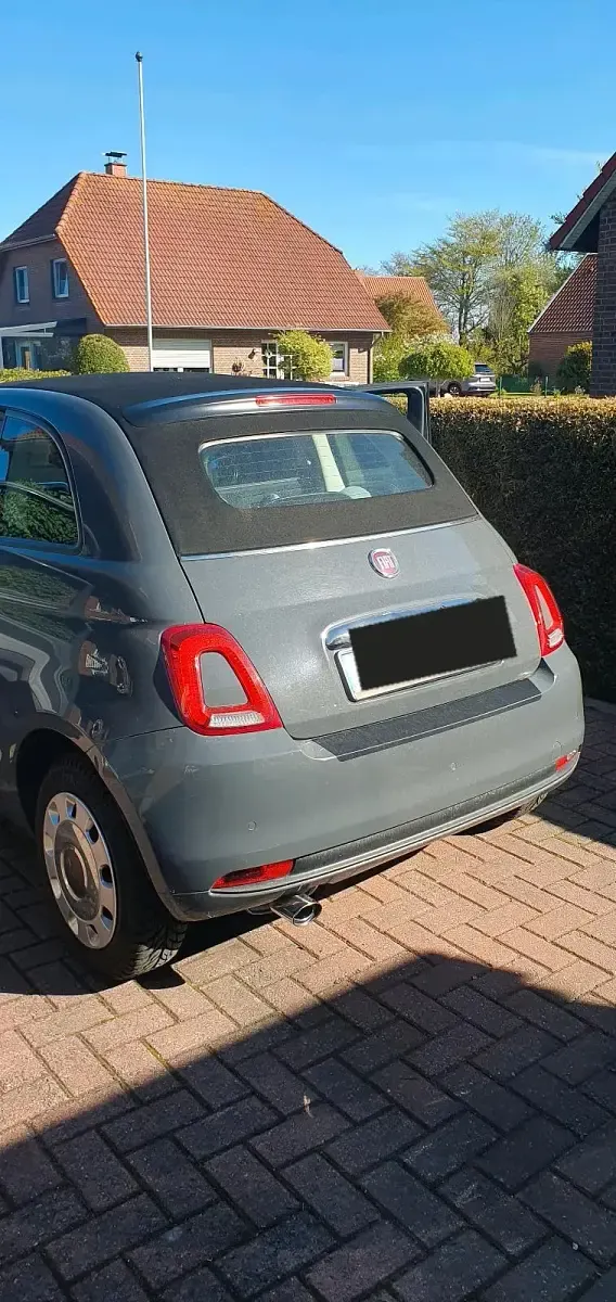 Gebraucht Fiat 500 69 PS (50 kW) 2017 Grau Cabrio