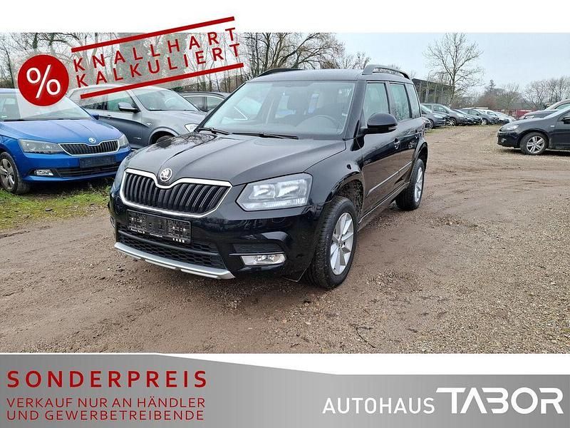 Gebraucht Skoda Yeti Ambition 125 PS (91 kW) 2015 Cerna magic/black magic SUV