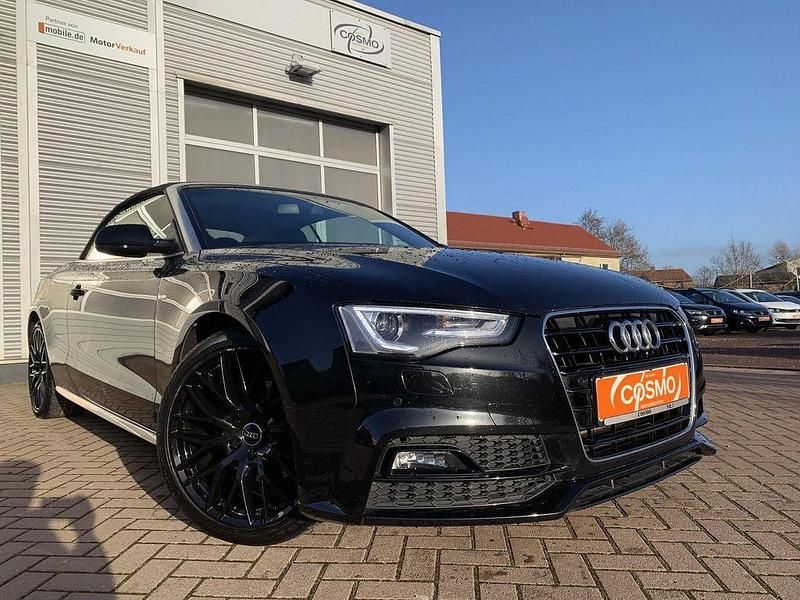 Gebraucht Audi A5 Cabriolet S-Line 177 PS (130 kW) 2016 Schwarz Cabrio