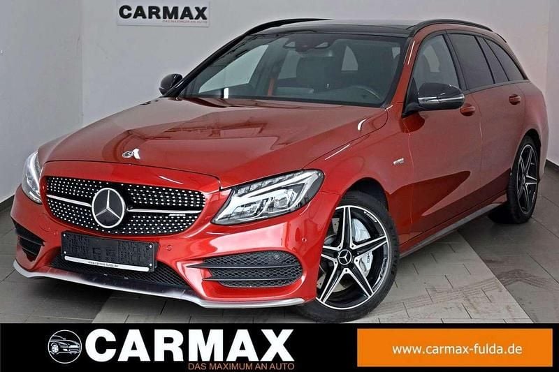 Rot (metallic) Gebraucht 2018 Mercedes C43 AMG AMG Kombi | 31.800 € (Guter Preis) - Bild 1/4
