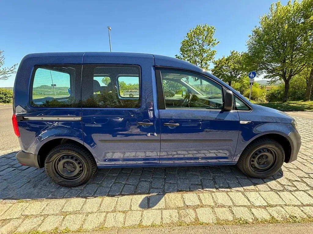 Gebraucht VW Caddy 118 PS (86 kW) 2018 Blau Van / Kleinbus