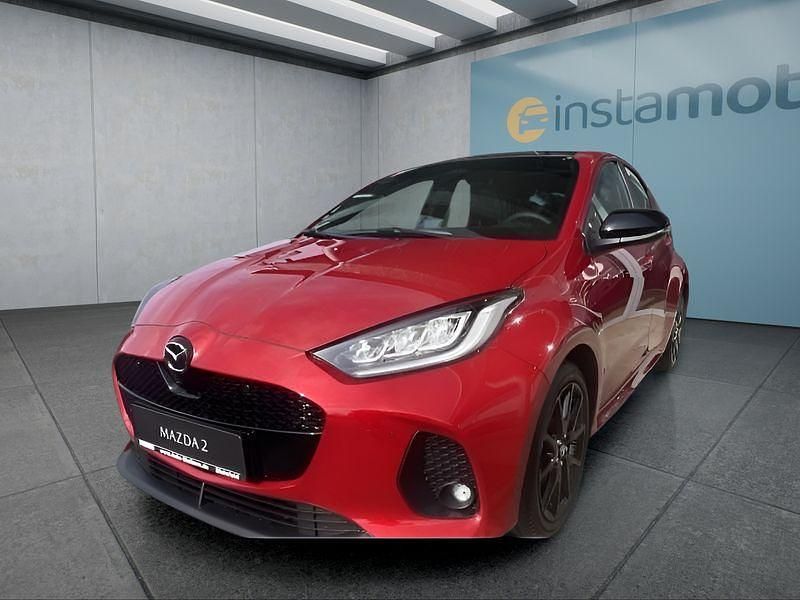 Rot Gebraucht 2024 Mazda 2 Kleinwagen | 27.249 € - Bild 1/4