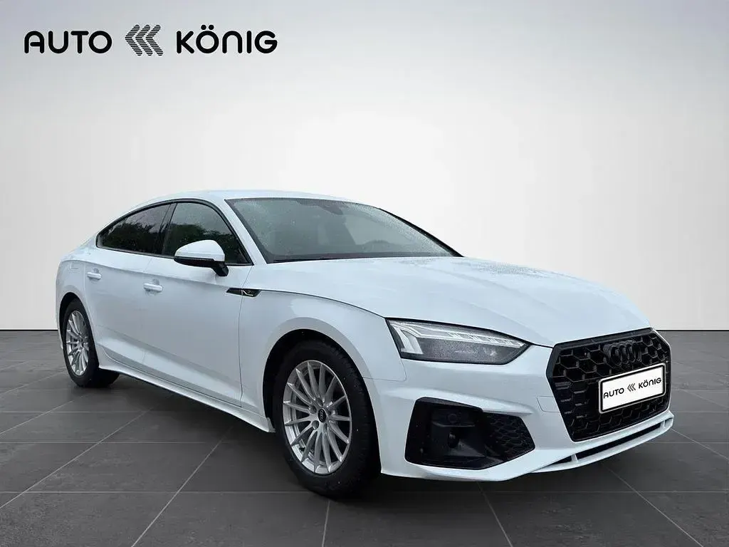 Gebraucht Audi A5 Sportback S-Line 170 PS (125 kW) 2023 Weiß Kleinwagen