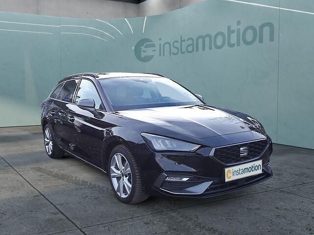 Gebraucht Seat Leon FR 150 PS (110 kW) 2024 Schwarz Van / Kleinbus