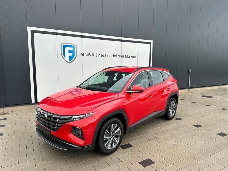 Gebraucht Hyundai Tucson 150 PS (110 kW) 2021 Rot SUV