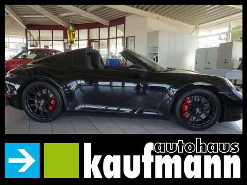 Tiefschwarzmetallic Gebraucht 2022 Porsche 992 Cabrio | 189.990 € - Bild 1/4