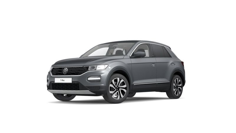 Indiumgrau Gebraucht 2021 VW T-Roc Active SUV | 27.970 € (Teuer) - Bild 1/4