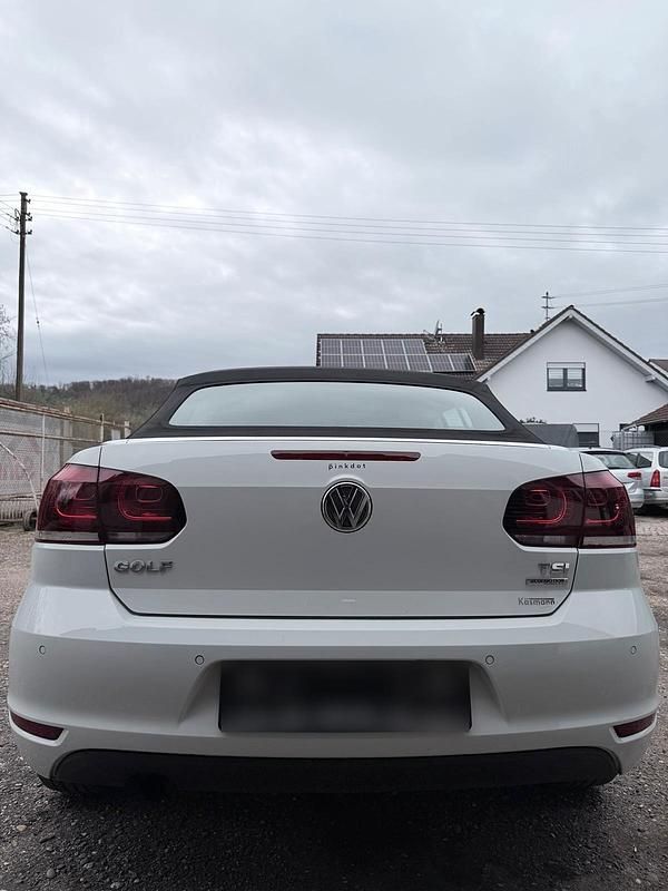 Gebraucht VW Golf Cabriolet 105 PS (77 kW) 2012 Weiß Cabrio