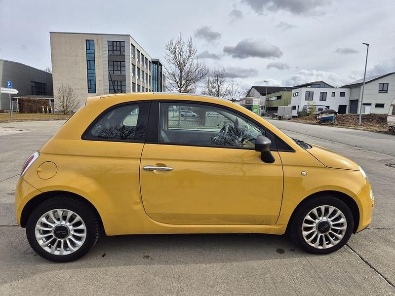 Gebraucht Fiat 500 Pop Star 69 PS (50 kW) 2013 Gelb Limousine