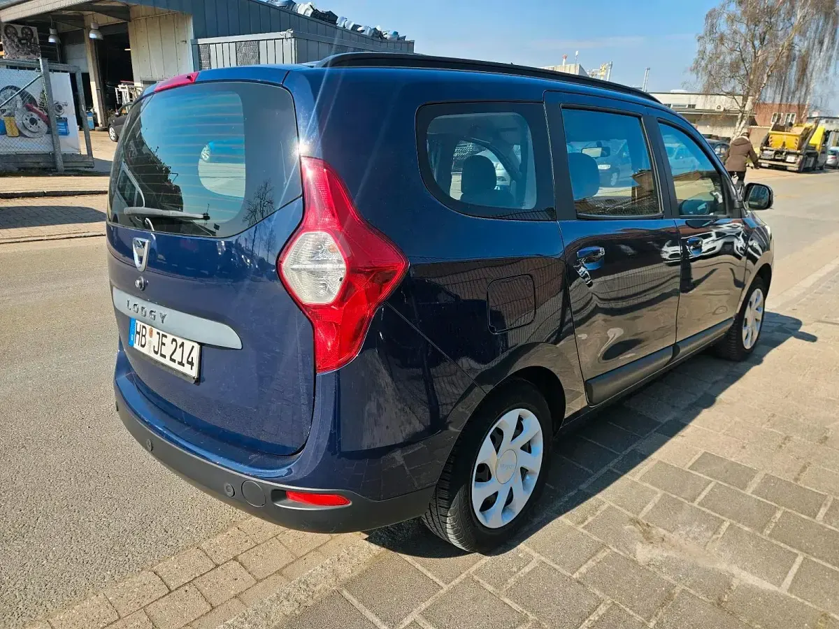 Gebraucht Dacia Lodgy 85 PS (62 kW) 2013 Blau Van / Kleinbus