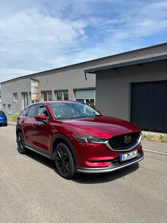 Gebraucht Mazda CX-5 Exclusive-Line 194 PS (142 kW) 2019 Rot SUV