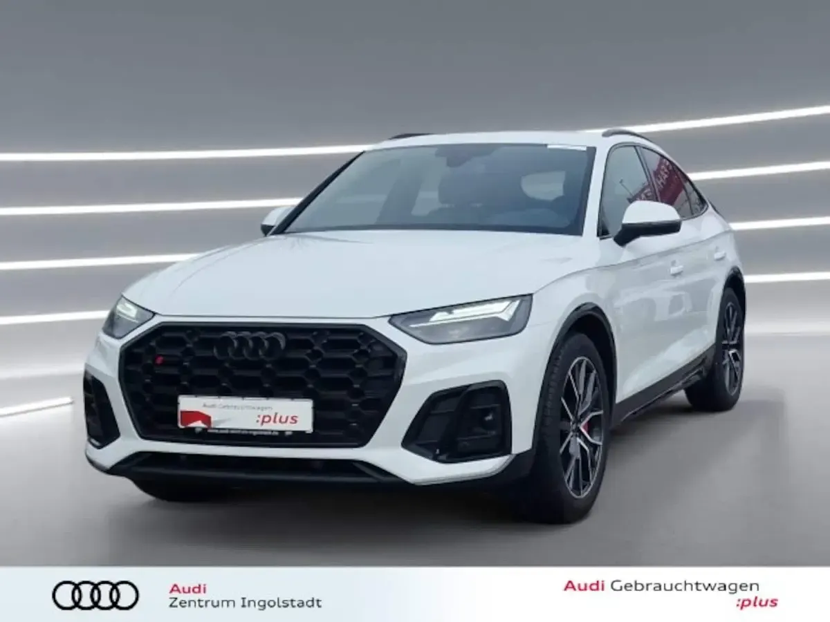Second-hand Audi SQ5 Sportback Ambiente 341 CP (250 kW) 2022 Alb SUV