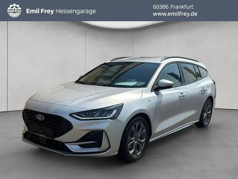Moondust silber metallic Gebraucht 2024 Ford Focus ST-Line X Kombi | 27.950 € (Fairer Preis) - Bild 1/4
