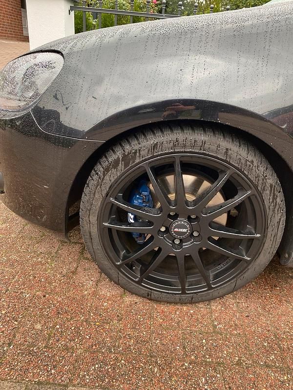 Gebraucht VW Golf VII R 2012 Schwarz Limousine