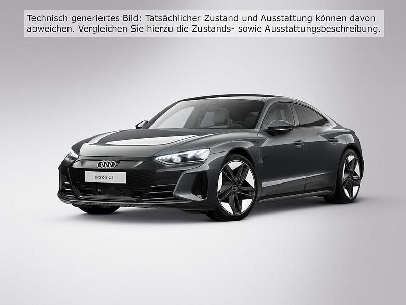 Daytonagrau perleffekt (metallic) Gebraucht 2022 Audi e-tron GT quattro Ambiente Limousine | 55.780 € (Guter Preis) - Bild 1/4