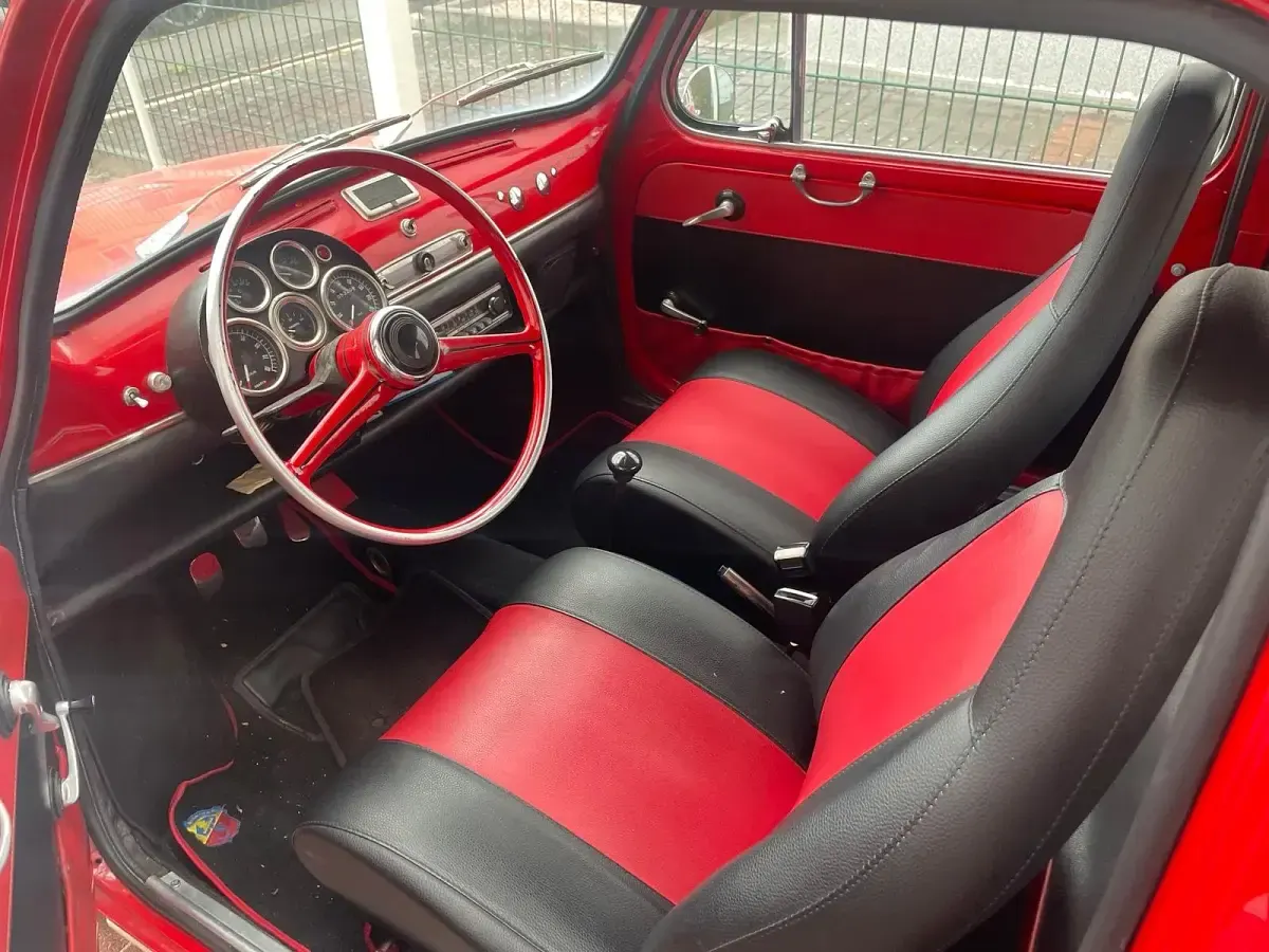Gebraucht Fiat 600D Abarth 59 PS (43 kW) 1967 Rot Coupé
